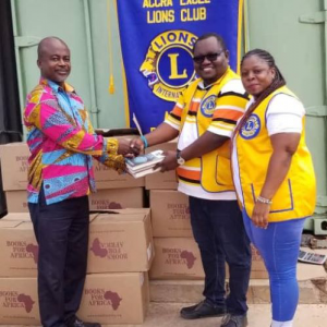 BetterWorld Trust and GBT work with Lions Club to distribute books to schools in deprived areas