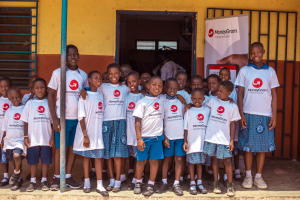 Moneygram donated books to the Airport A & B Primary Schools